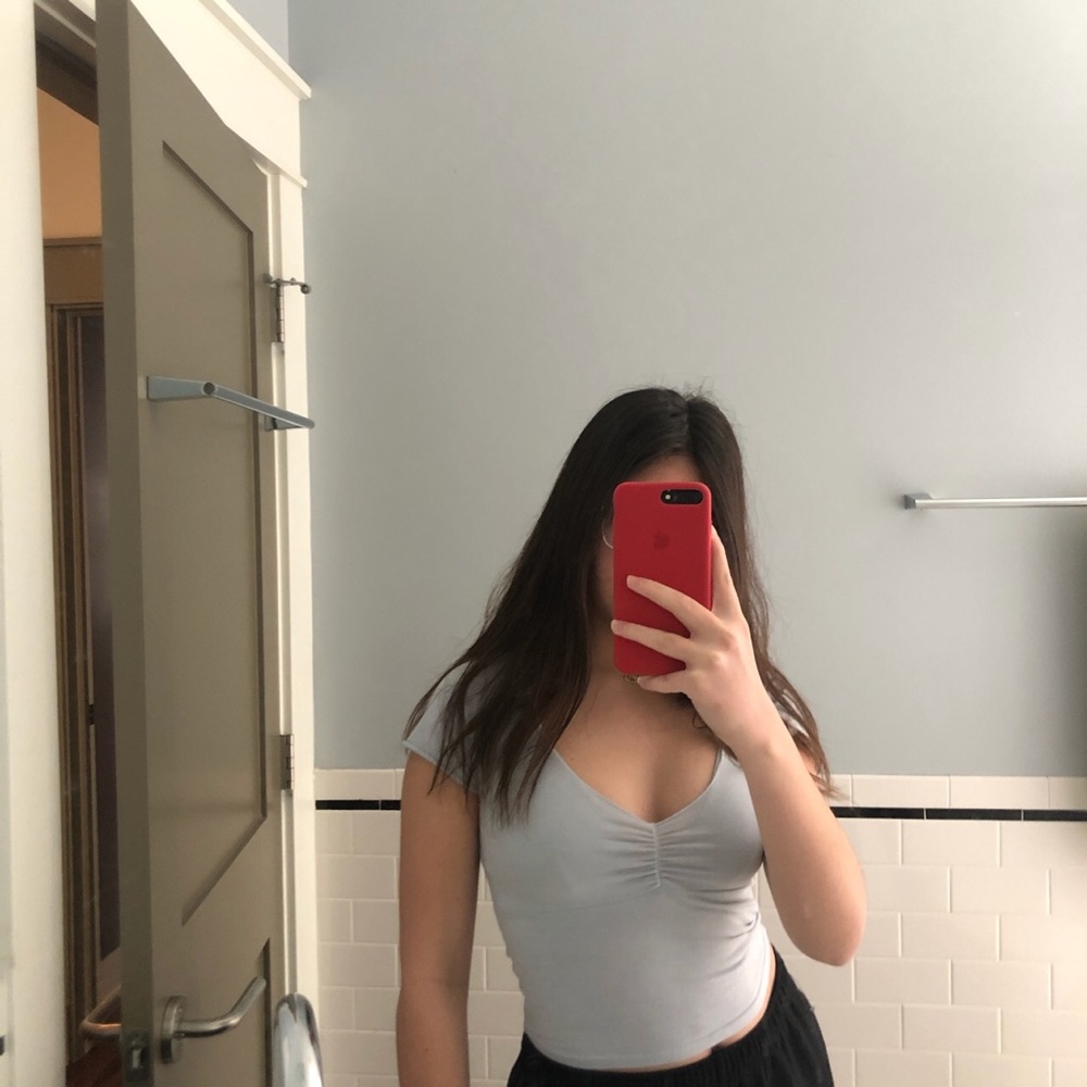 BABY BLUE BRANDY MELVILLE TOP!!💙
